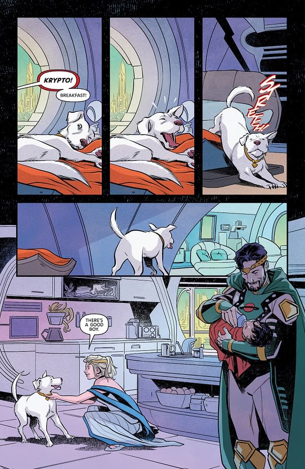Interior preview page from Krypto: The Last Dog of Krypton #1