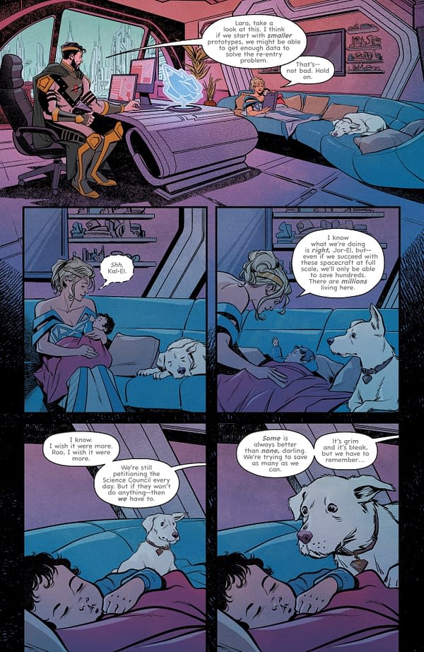 Interior preview page from Krypto: The Last Dog of Krypton #1