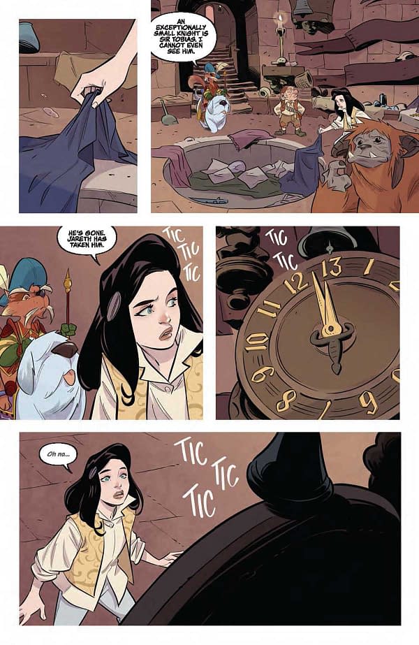 Interior preview page from Jim Henson's Labyrinth #8