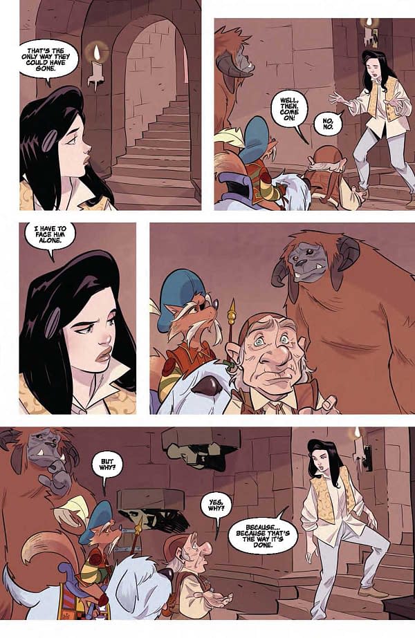 Interior preview page from Jim Henson's Labyrinth #8