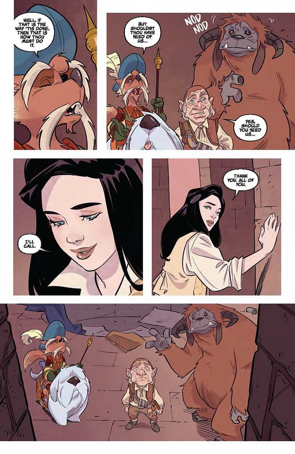 Interior preview page from Jim Henson's Labyrinth #8