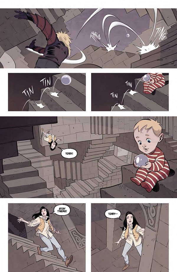 Interior preview page from Jim Henson's Labyrinth #8