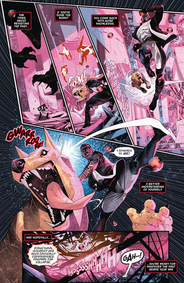 Interior preview page from Mr. Terrific: Year One #2