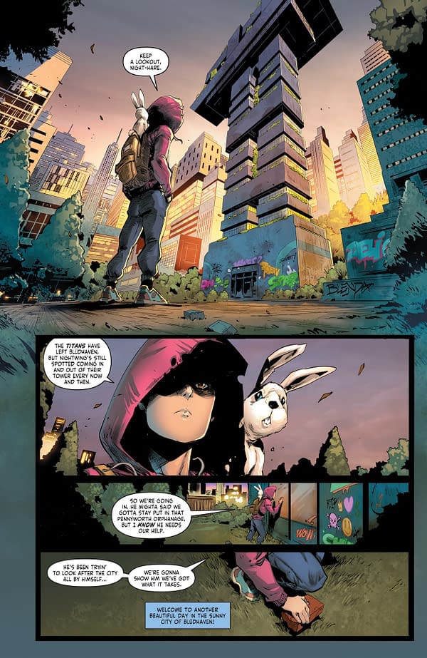 Interior preview page from Nightwing #127