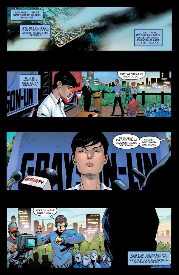 Interior preview page from Nightwing #127