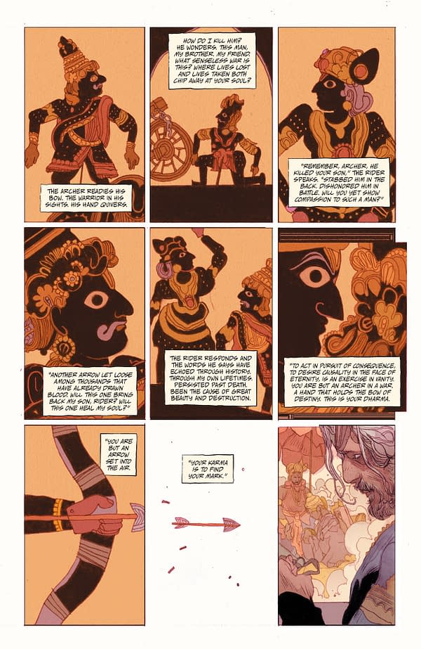 Interior preview page from Resurrection Man: Quantum Karma #4