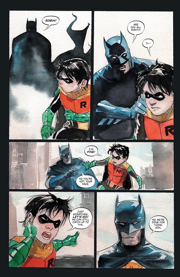 Interior preview page from Robin and Batman: Jason Todd #1