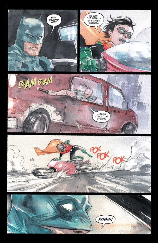 Interior preview page from Robin and Batman: Jason Todd #1