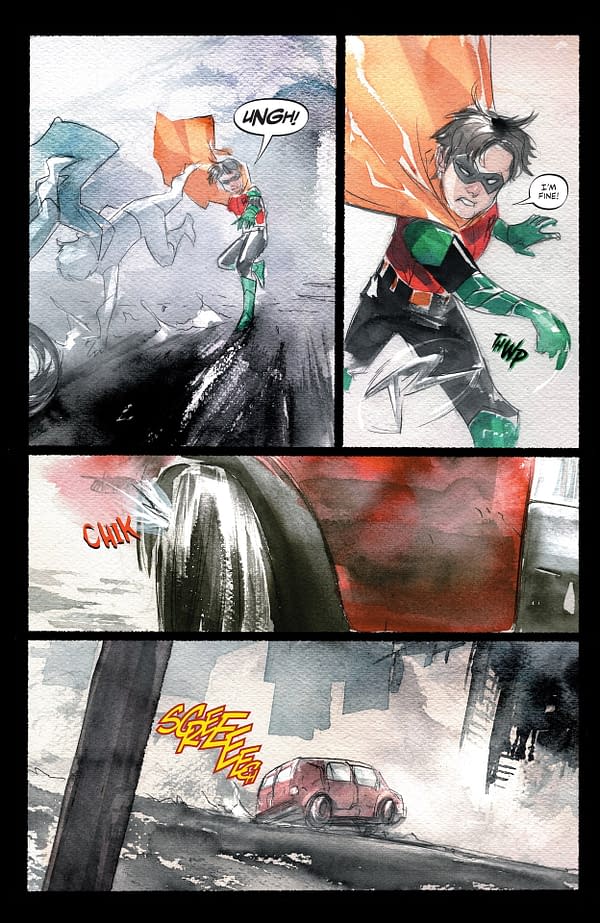 Interior preview page from Robin and Batman: Jason Todd #1