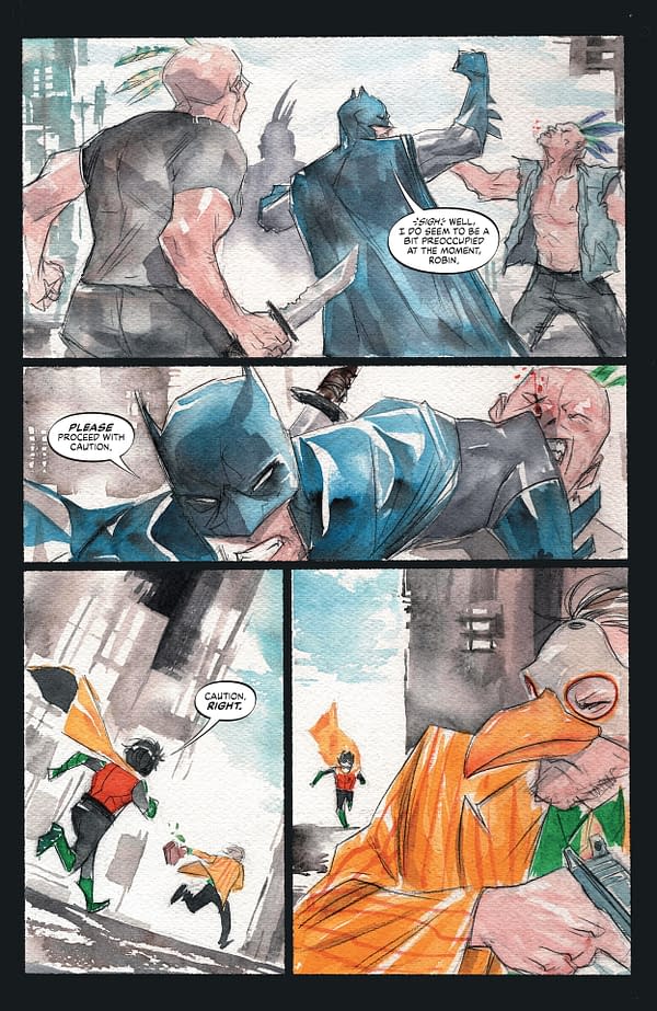 Interior preview page from Robin and Batman: Jason Todd #1