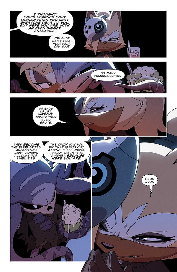 Interior preview page from SONIC THE HEDGEHOG #79 ADAM BRYCE THOMAS COVER