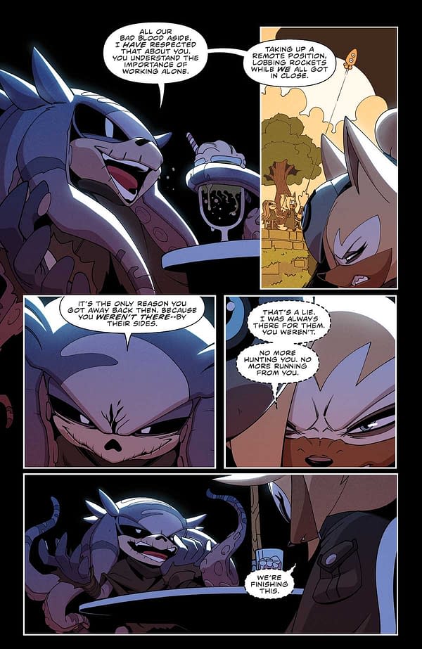 Interior preview page from SONIC THE HEDGEHOG #79 ADAM BRYCE THOMAS COVER