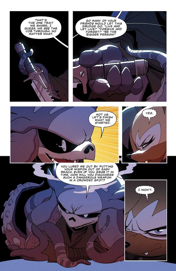Interior preview page from SONIC THE HEDGEHOG #79 ADAM BRYCE THOMAS COVER