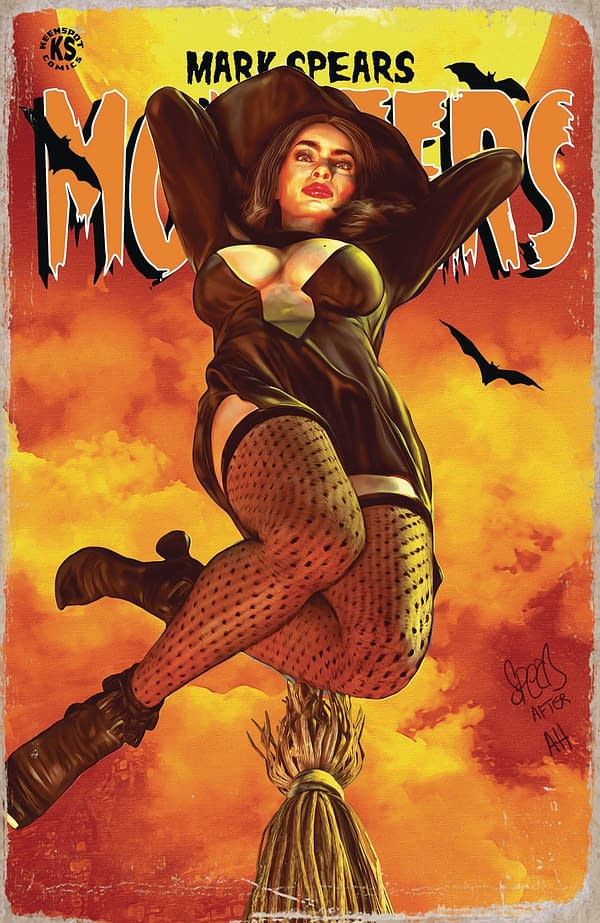 Cover image for MARK SPEARS MONSTERS #7 CVR B HEXY THE WITCH