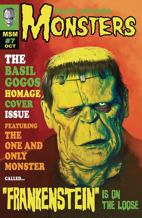 Cover image for MARK SPEARS MONSTERS #7 CVR D 25 COPY FAMOUS MONSTERS