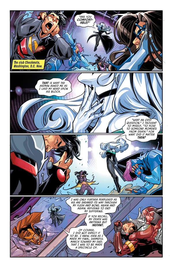Interior preview page from Secret Six #4