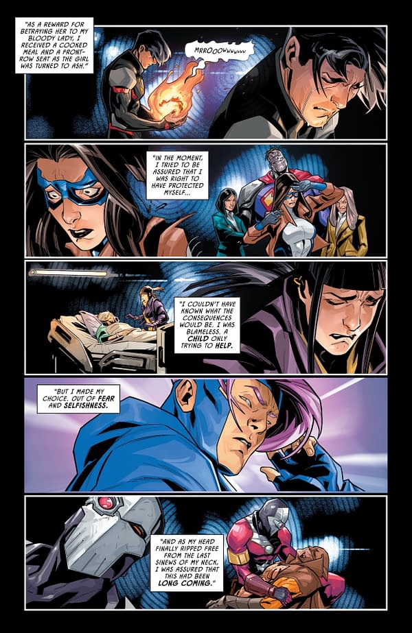 Interior preview page from Secret Six #4