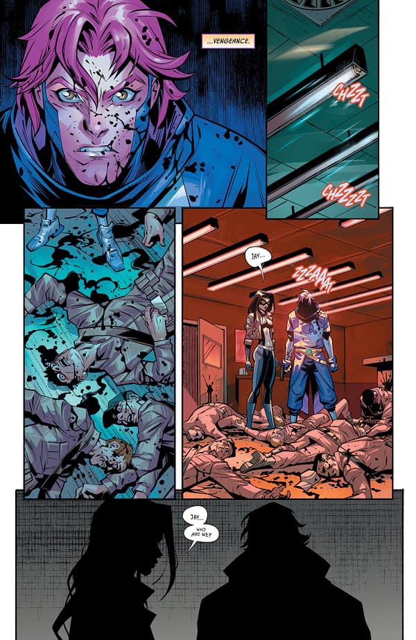 Interior preview page from Secret Six #5