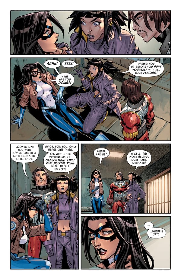 Interior preview page from Secret Six #5