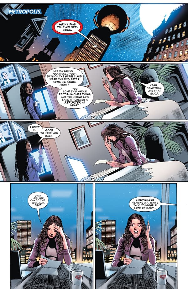 Interior preview page from Superman #27