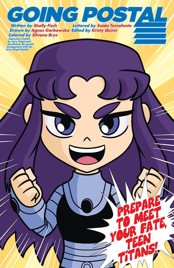Interior preview page from Teen Titans Go #4
