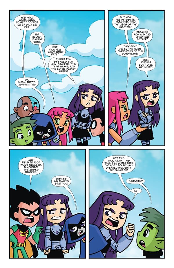 Interior preview page from Teen Titans Go #4