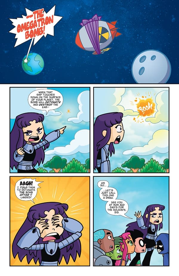 Interior preview page from Teen Titans Go #4