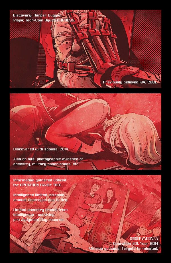 Interior preview page from Terminator #8