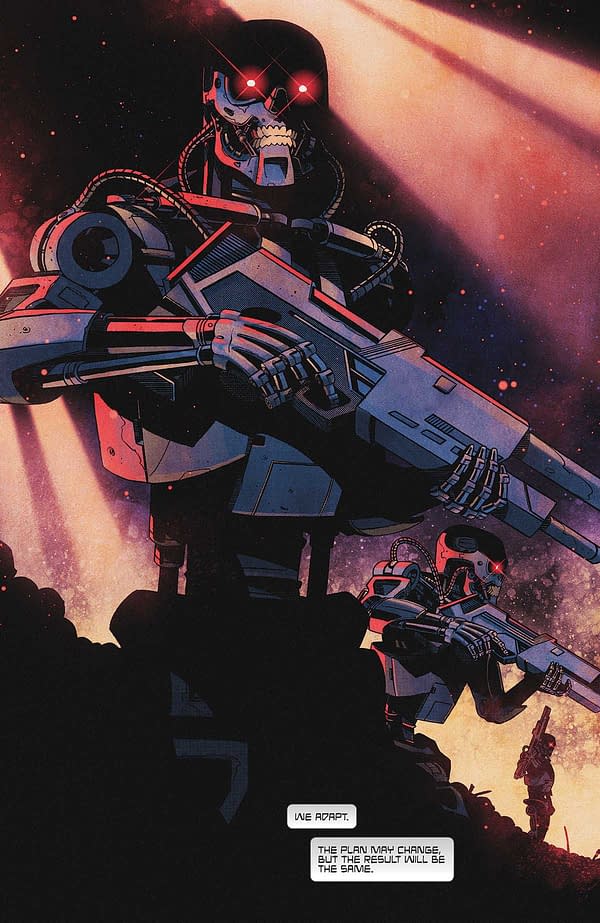 Interior preview page from Terminator #8
