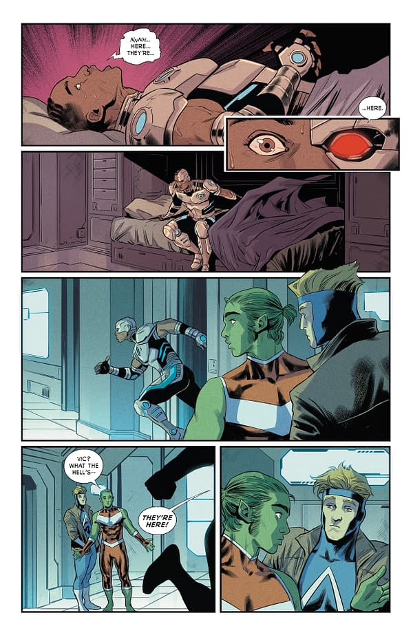 Interior preview page from New Gods #7