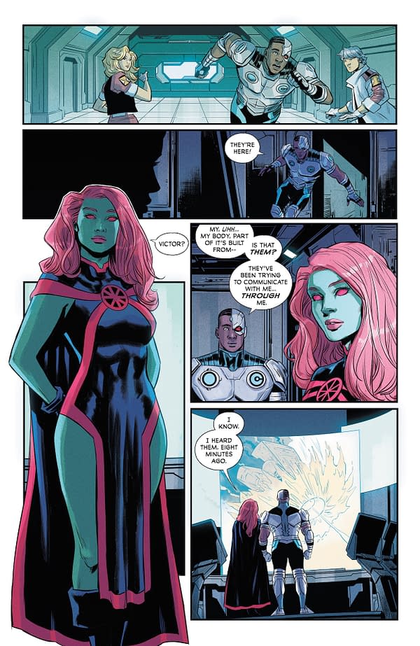 Interior preview page from New Gods #7