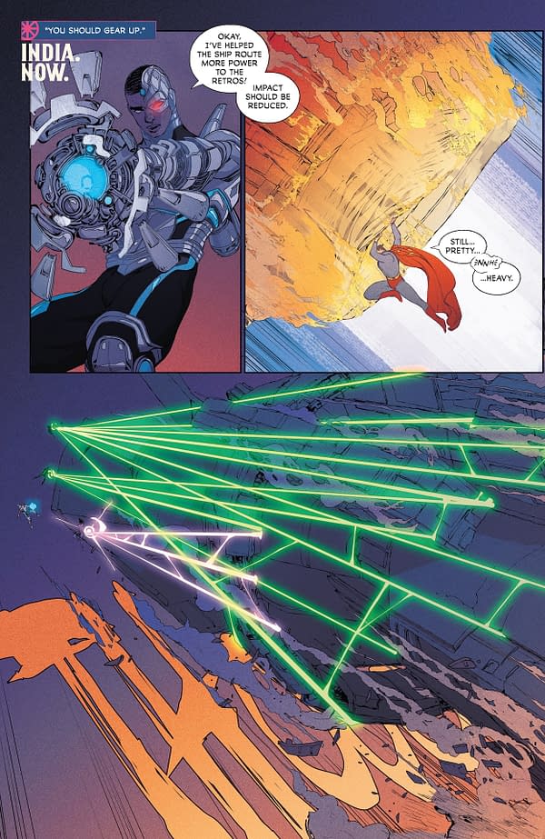 Interior preview page from New Gods #7