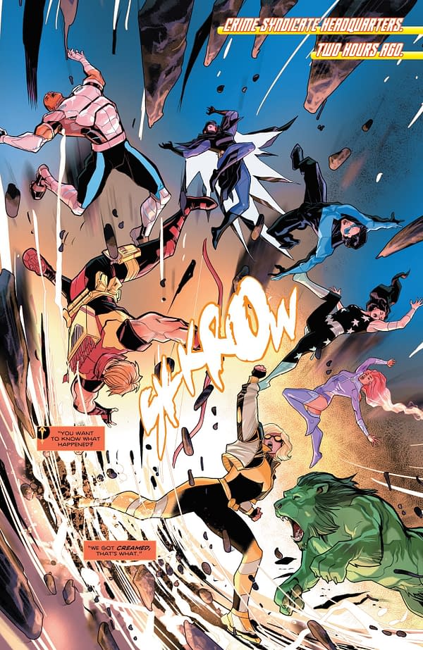 Interior preview page from Titans #24