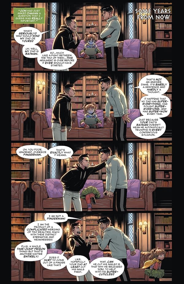 Interior preview page from Trinity: Daughter of Wonder Woman #1