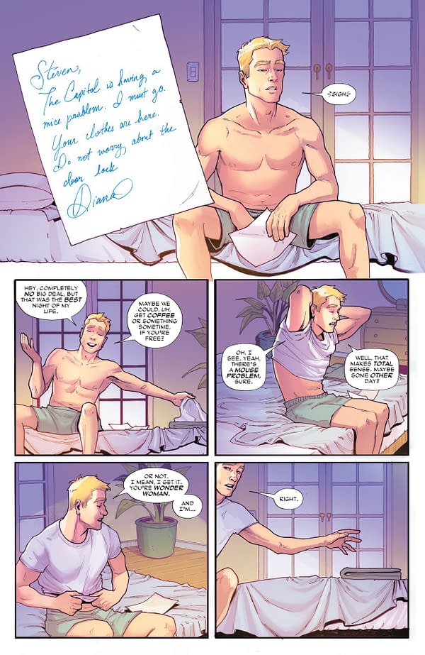 Interior preview page from Wonder Woman #22