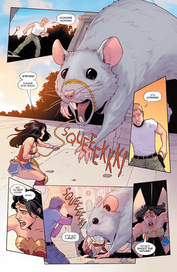 Interior preview page from Wonder Woman #22