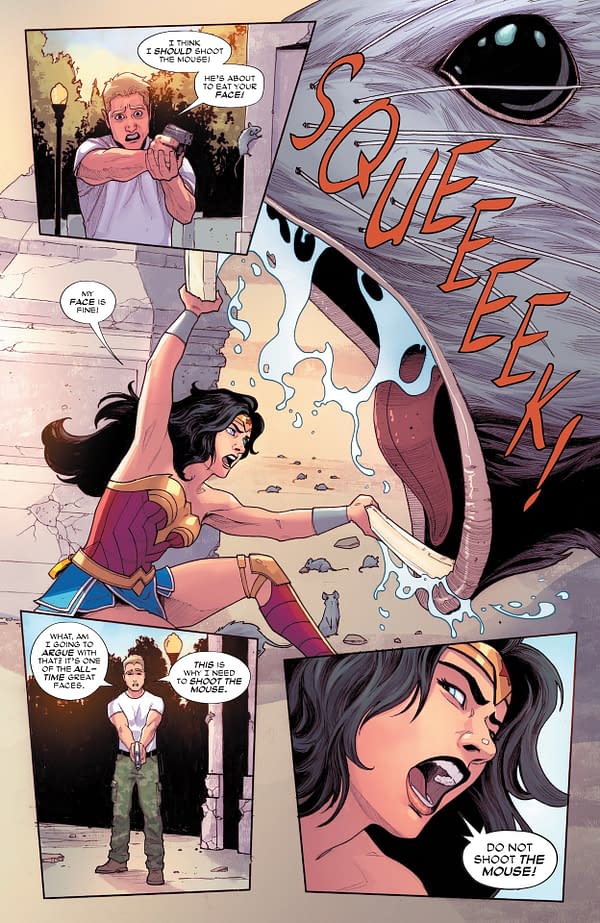 Interior preview page from Wonder Woman #22