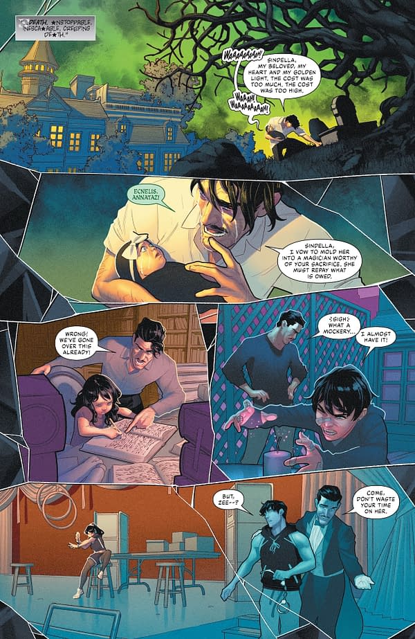 Interior preview page from Zatanna #5