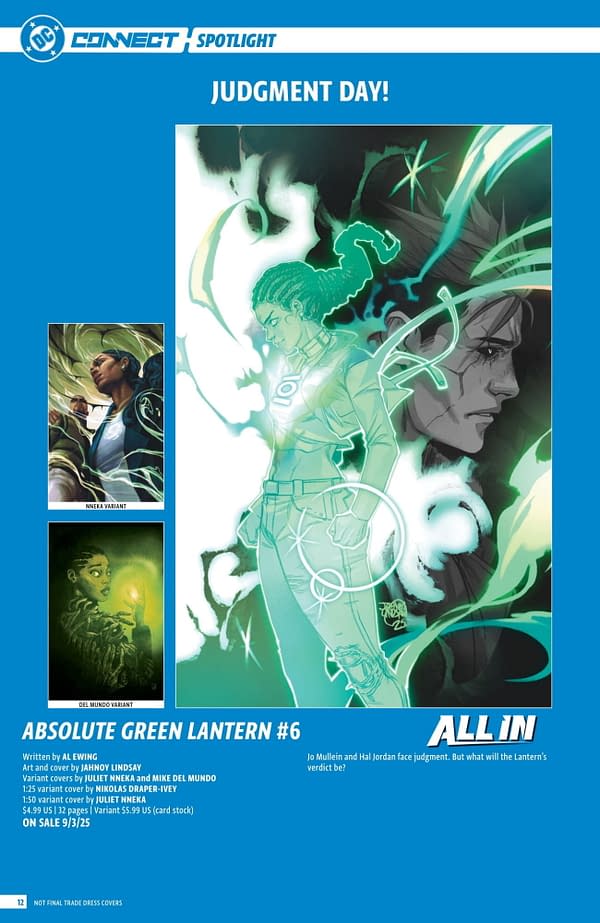 DC Comics' September 2025 Full Solicits - More Than Just Batman