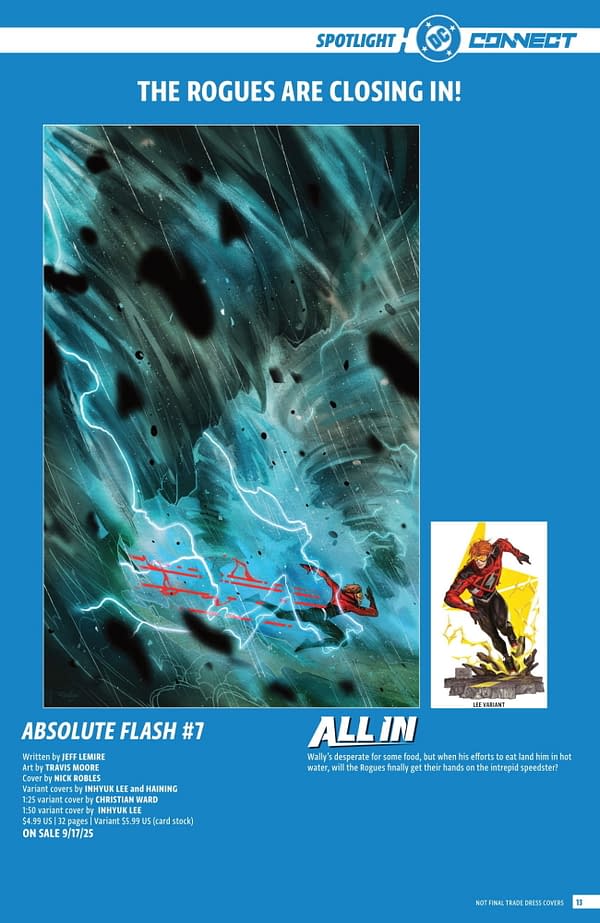 DC Comics' September 2025 Full Solicits - More Than Just Batman