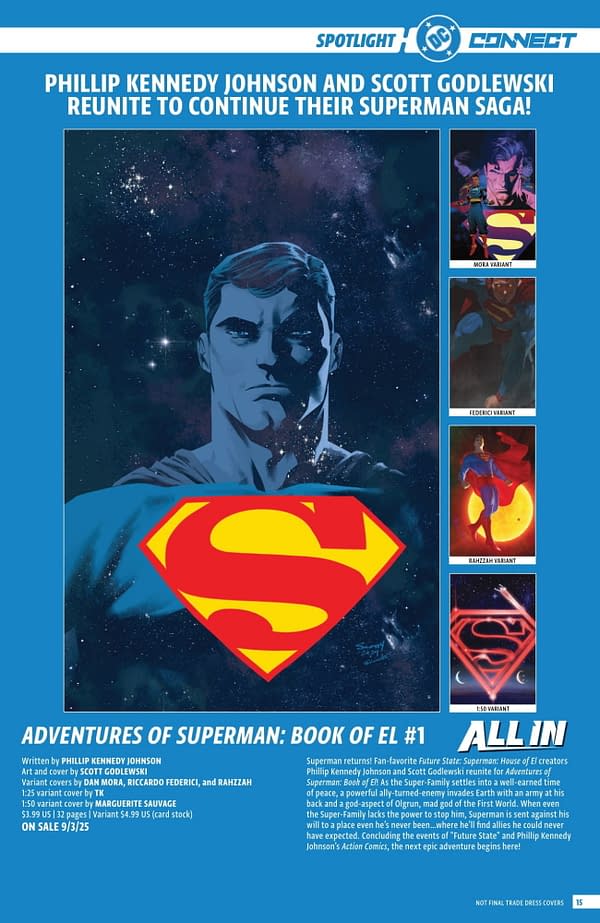 DC Comics' September 2025 Full Solicits - More Than Just Batman