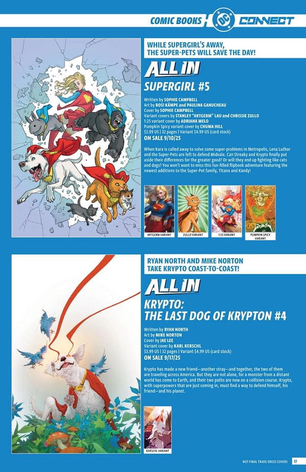 DC Comics' September 2025 Full Solicits - More Than Just Batman