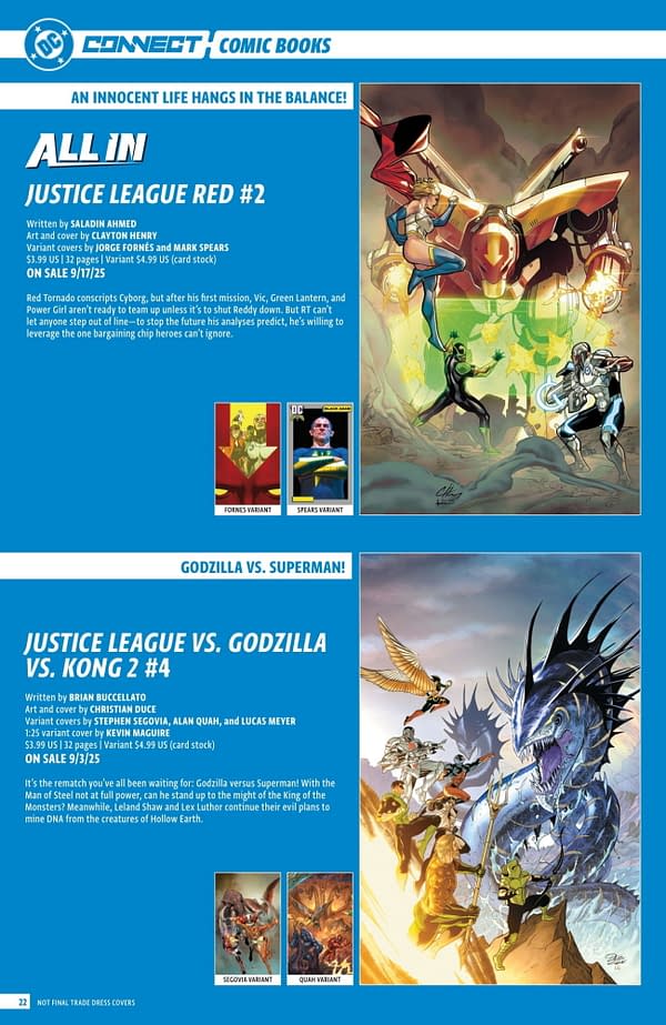 DC Comics' September 2025 Full Solicits - More Than Just Batman