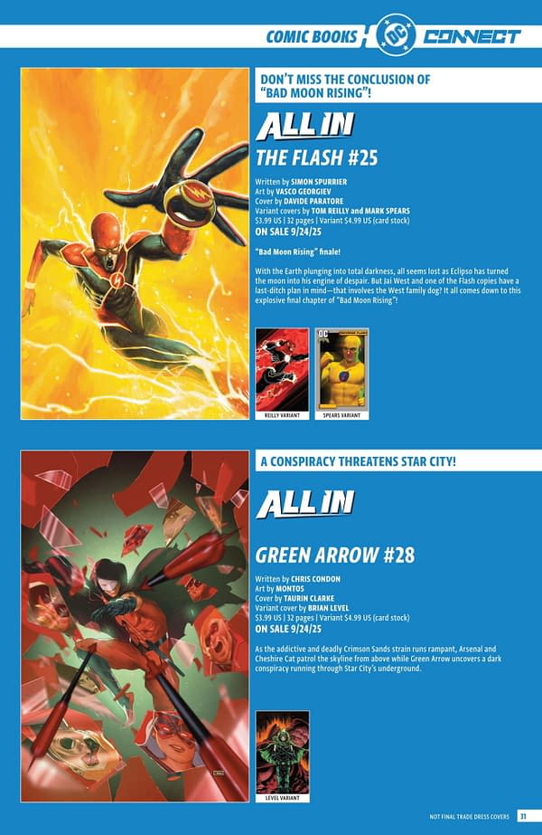 DC Comics' September 2025 Full Solicits - More Than Just Batman