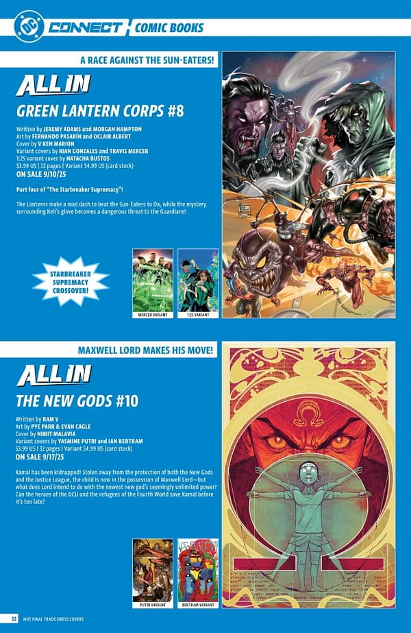 DC Comics' September 2025 Full Solicits - More Than Just Batman