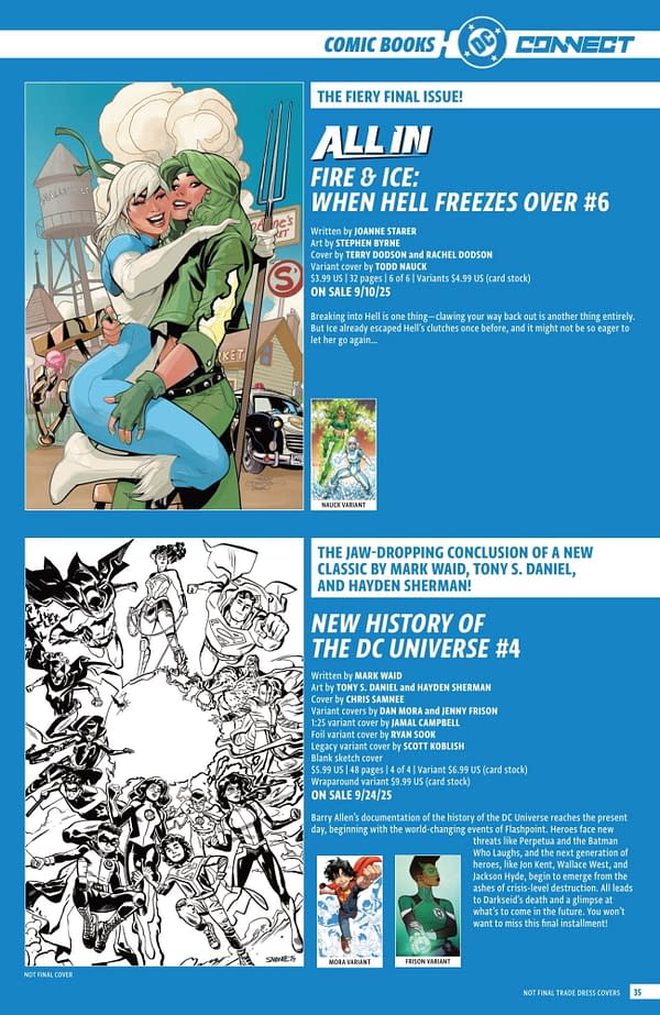 DC Comics' September 2025 Full Solicits - More Than Just Batman #1