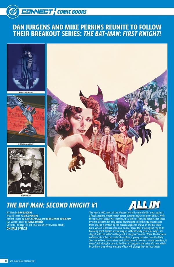 DC Comics' September 2025 Full Solicits - More Than Just Batman #1