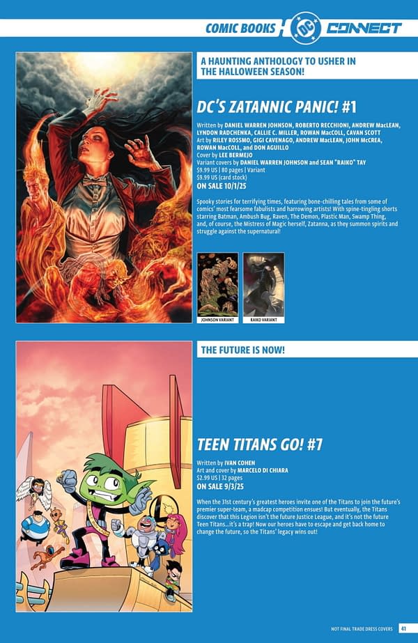 DC Comics' September 2025 Full Solicits - More Than Just Batman #1