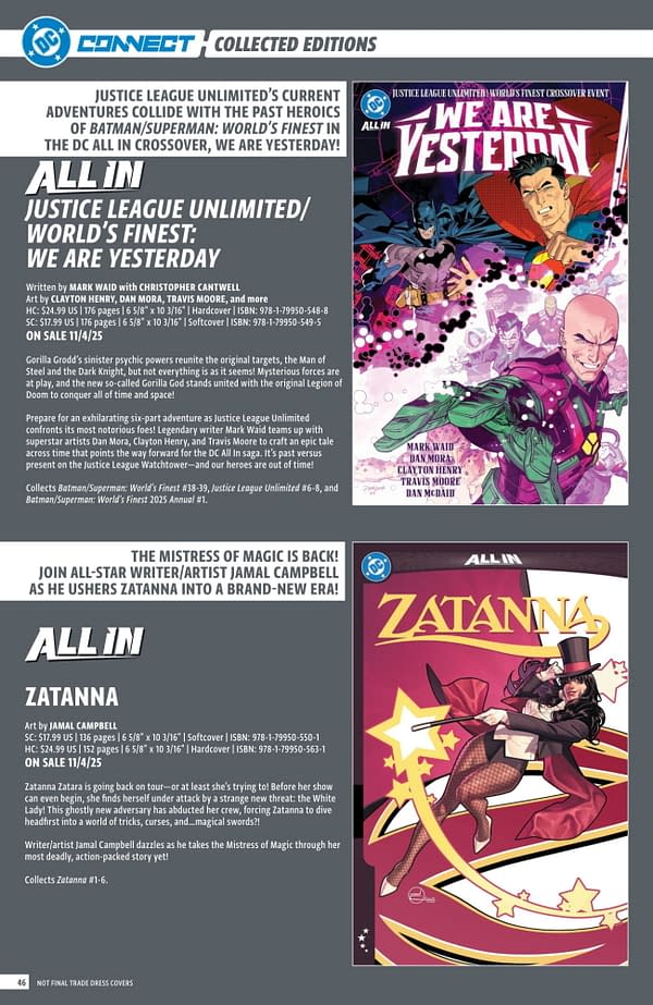 DC Comics' September 2025 Full Solicits - More Than Just Batman #1