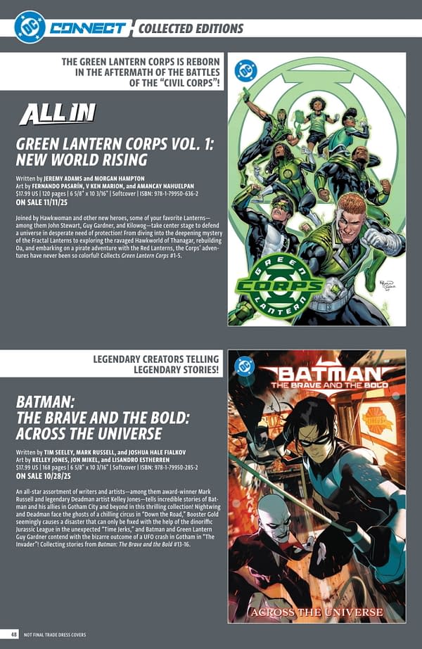 DC Comics' September 2025 Full Solicits - More Than Just Batman #1